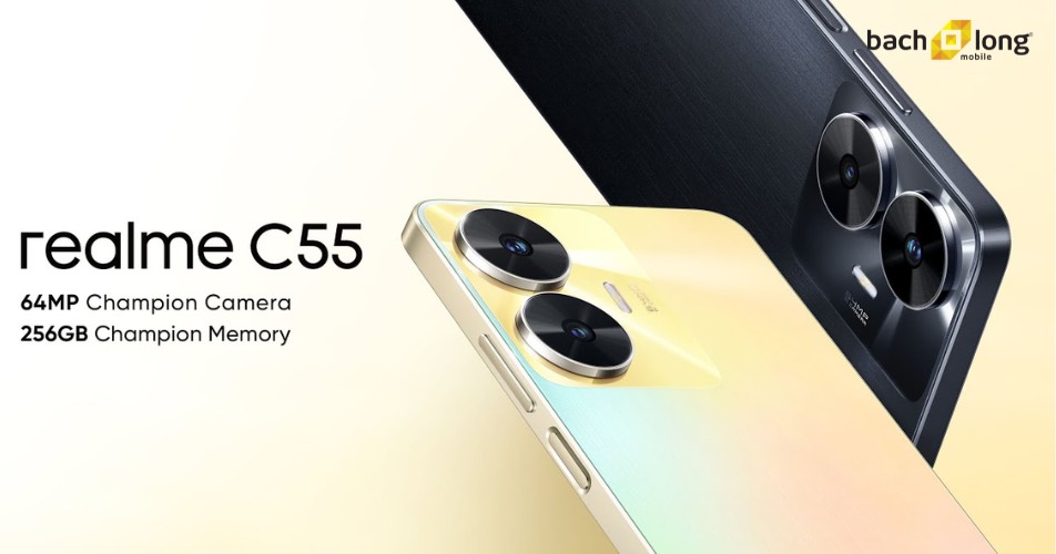 Điện thoại Xiaomi Realme C55 chụp ảnh đẹp dưới 8 triệu
