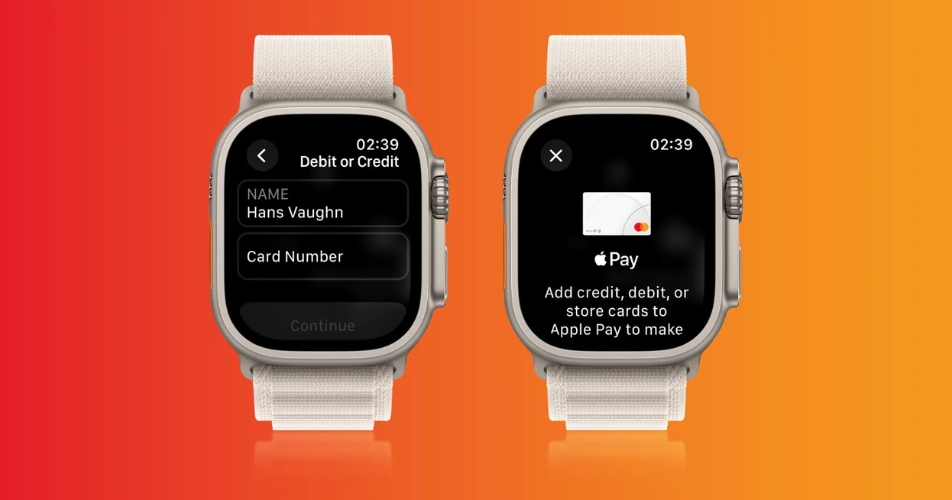 Thiết lập Apple Pay qua Apple Watch