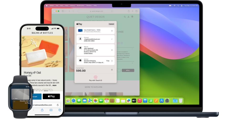 Thiết lập Apple Pay trên iMac/MacBook