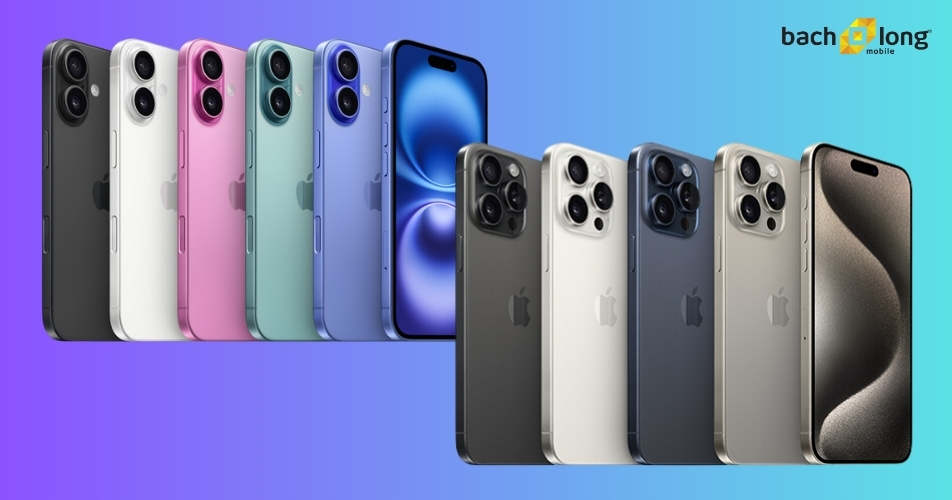 So sánh iPhone 16 và 15 Pro Max về thiết kế
