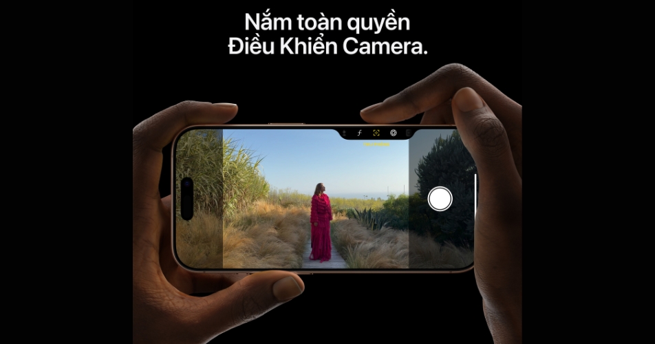 Trang bị thanh Điều khiển camera