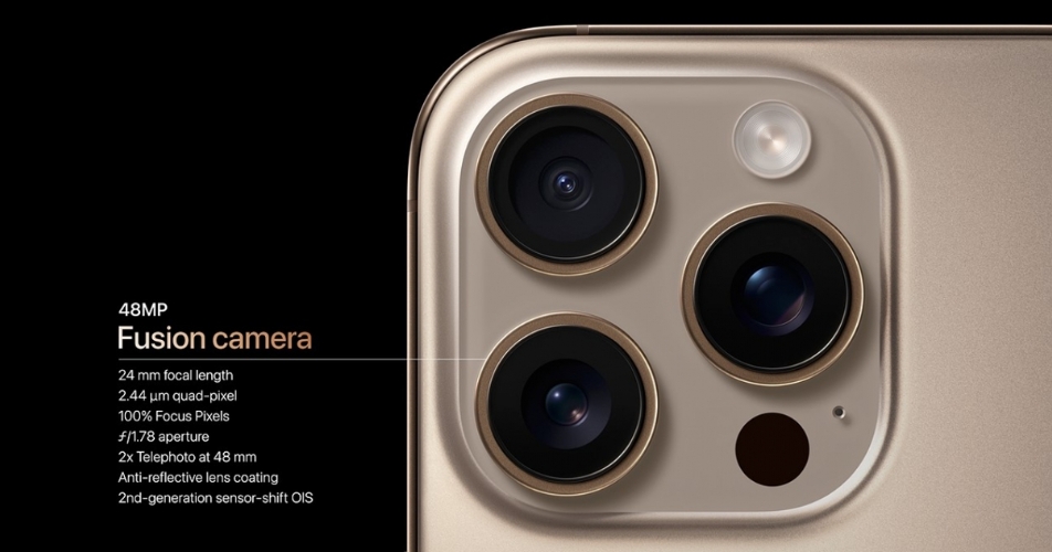 Hệ thống camera trên iPhone 16 Pro 256GB