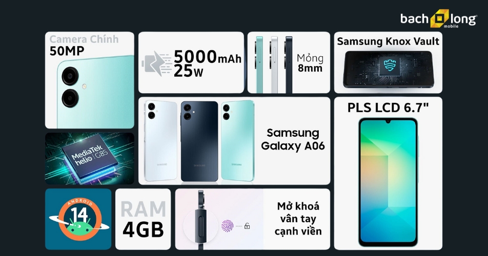Đánh giá ưu/nhược điểm của Samsung Galaxy A06