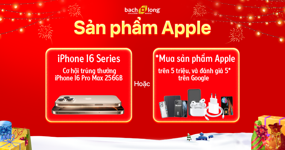 Sản phẩm Apple (iPhone, Macbook, iPad, Apple Watch, iMAC) chính hãng – Cơ Hội Nhận iPhone 16 Pro Max