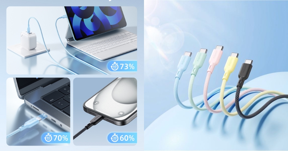 Cáp Innostyle PowerNova USB-C to USB-C 60W