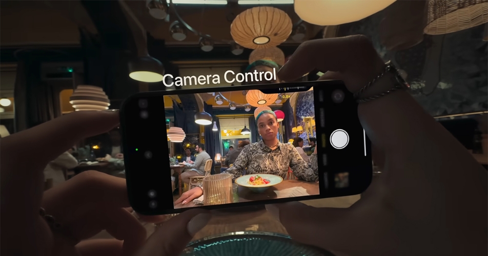 Các chức năng của nút Camera Control
