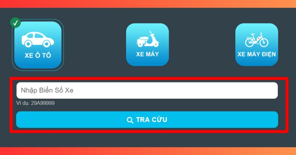 Cách tra cứu phạt nguội xe máy, ô tô qua website
