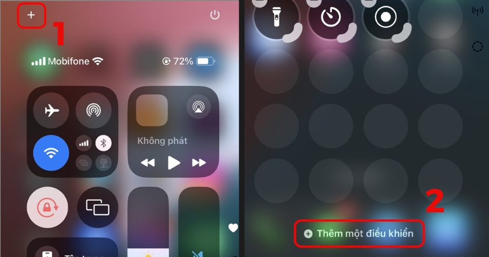 Hướng dẫn cách tùy chỉnh Control Center trên iOS 18 bằng Cài đặt 