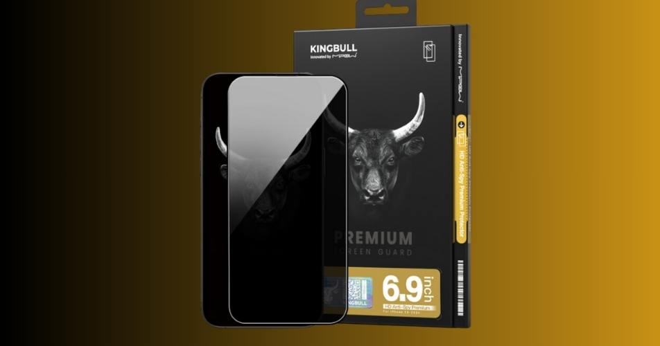 Cường Lực Chống Nhìn Trộm Mipow Kingbull iPhone 15 Pro Max - BJ516 cảm ứng siêu nhạy