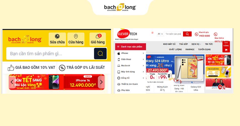 Xuất hiện thêm thương hiệu đánh cắp và sử dụng hình ảnh Bạch Long Mobile