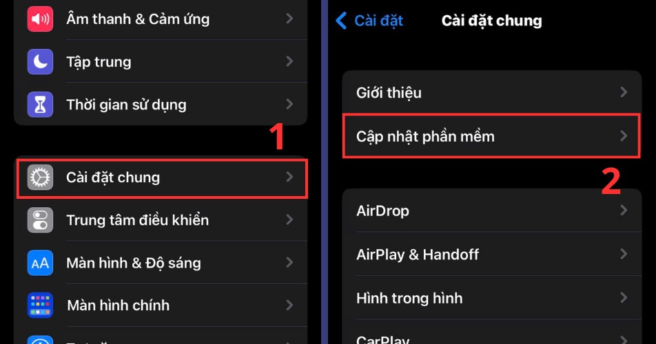 Cách cập nhật lên phiên bản iOS 18 chính thức
