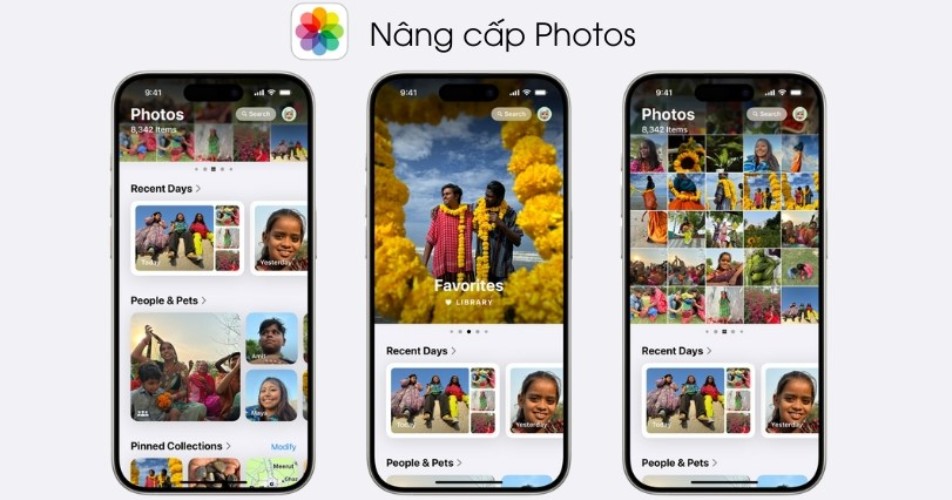 Nâng cấp giao diện ứng dụng Photo gọn gàng và thông minh hơn (Bộ sưu tập Ảnh)