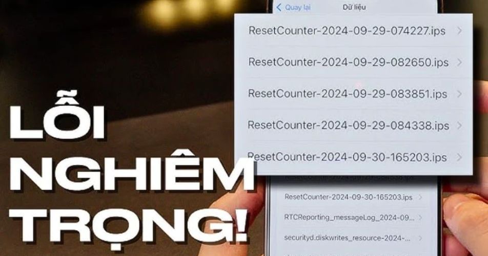 Tìm hiểu iPhone 16 Reset Counter là gì?