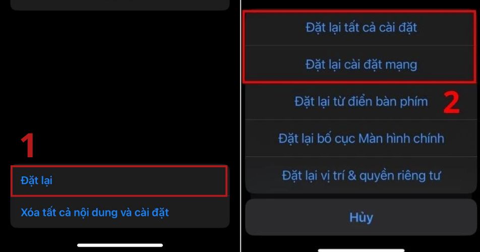 Cách đặt lại tất cả cài đặt trên iPhone khi gặp lỗi Panic Full