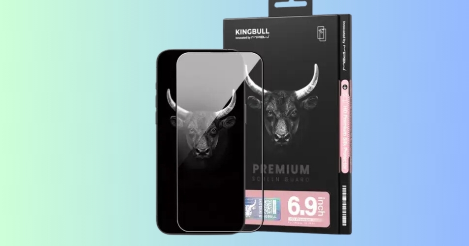 Dán cường lực Mipow Kingbull HD Premium Silk for iPhone 16 PRO MAX 6.9 inch 2024 (BJ604-BK) bảo vệ tối ưu