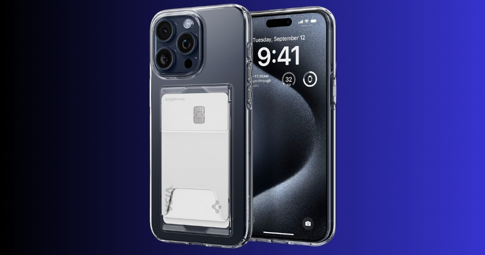 Ốp lưng iPhone 15 Pro Max Spigen Crystal Slot ACS06587 chống sốc vượt trội
