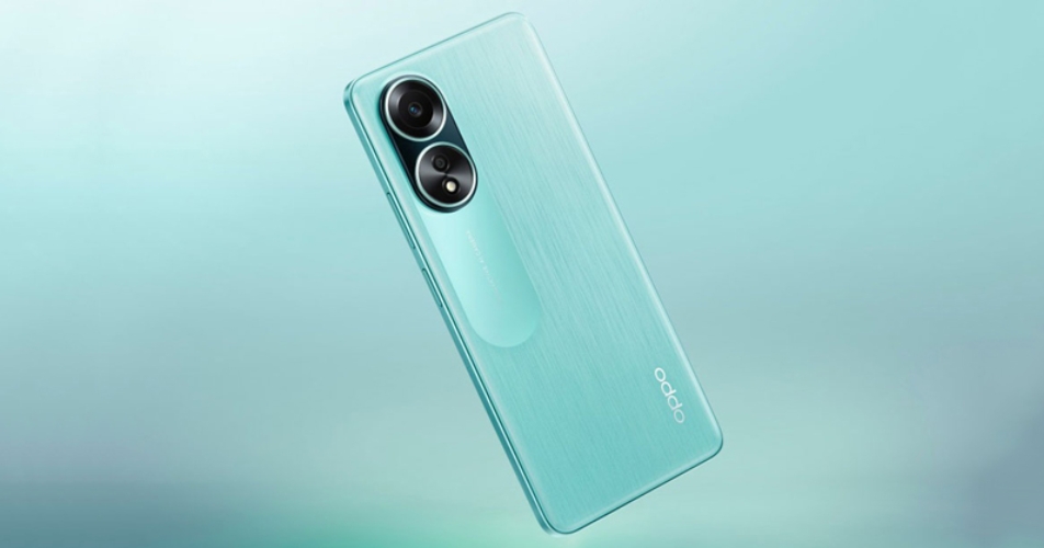 OPPO A58 4G (8GB/128GB) sở hữu thiết kế vuông vức