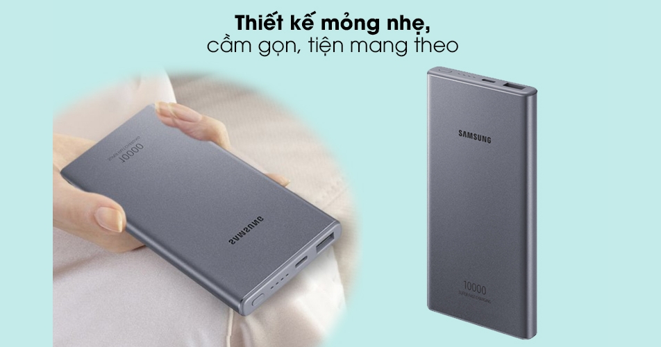 PIN SẠC DỰ PHÒNG SAMSUNG 10.000MAH 25W- EB-P3300XJEGWW