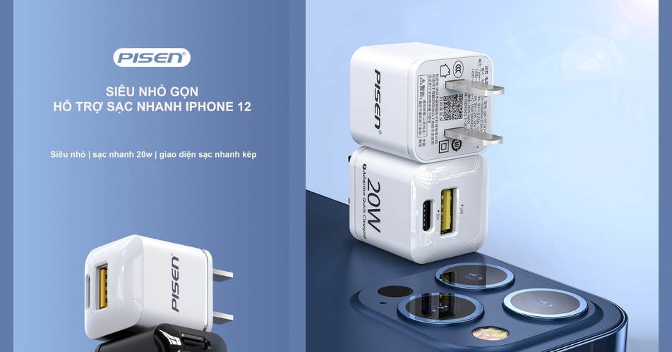 SẠC PISEN TEENY PD 20W