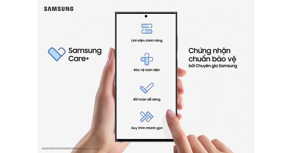 Tại sao nên chọn Samsung Care+?