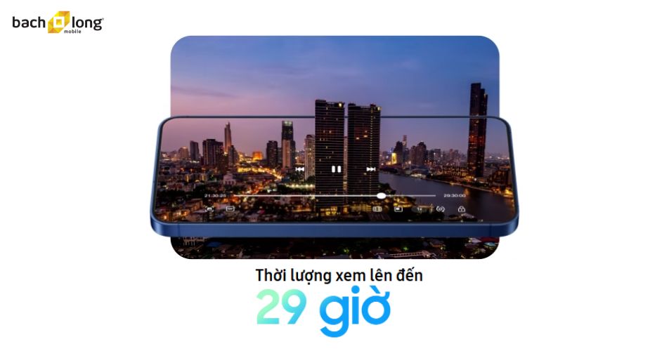 Thời lượng pin tốt, sạc nhanh tiện lợi