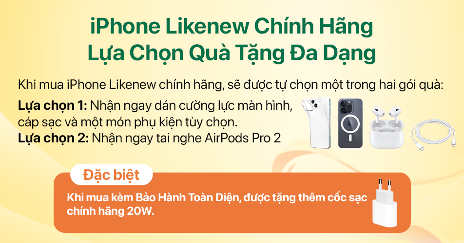 iPhone Likenew Chính Hãng – Lựa Chọn Quà Tặng Đa Dạng