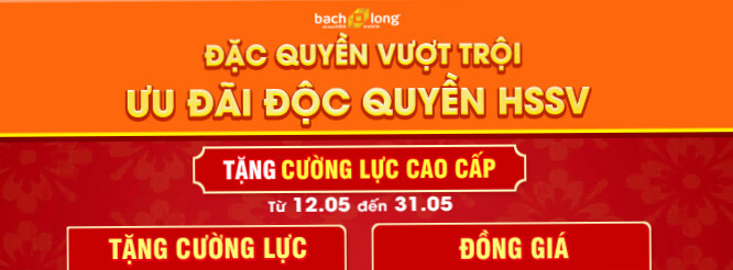 Ưu đãi độc quyền Học Sinh - Sinh Viên