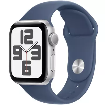Apple Watch SE 2024 (GPS) 44mm Viền Nhôm, Dây Cao Su Chính Hãng S/M