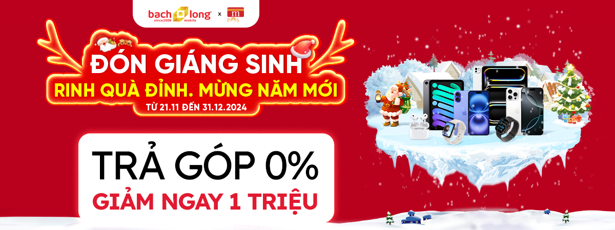 Cùng Bạch Long Mobile và mPos Sở Hữu iPhone 16 Series  GIÁ TỐT - QUÀ TẶNG KHỦNG